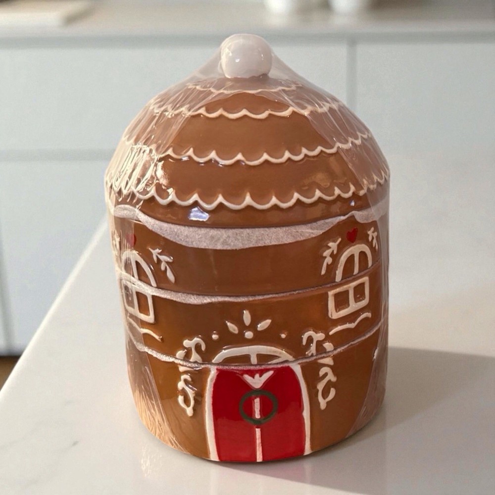 Target Gingerbread House Measuring Cups Christmas Ceramic Stacking Baking Decor
