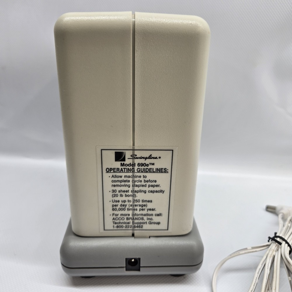Swingline Model 690e Electronic Stapler (30 Sheet Capacity) Tested