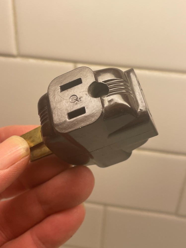 Vintage Bakelite Wall Socket Multi Plug Adapter Extension 1940’s