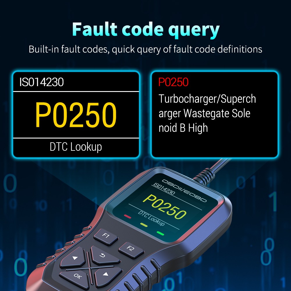 Automotive OBD Code Reader Code Reader Car Diagnostic Instrument Battery Tester