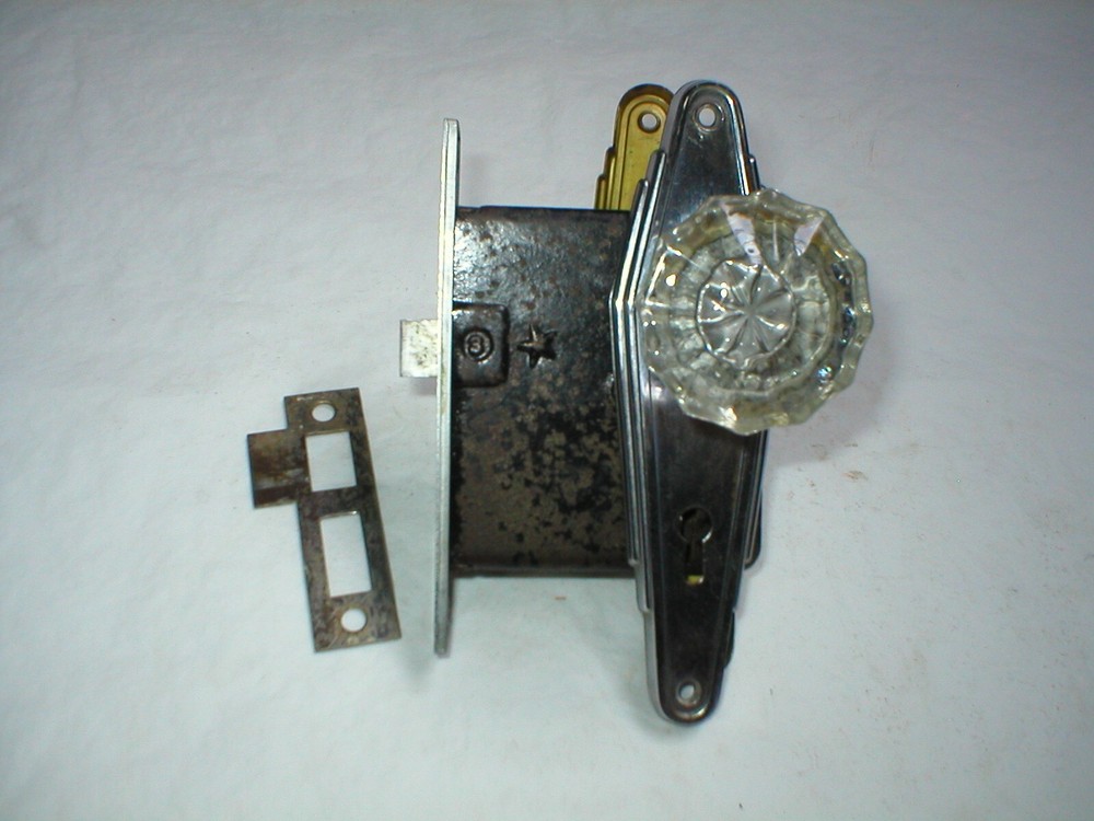 Antique Art Deco Era Door Hardware