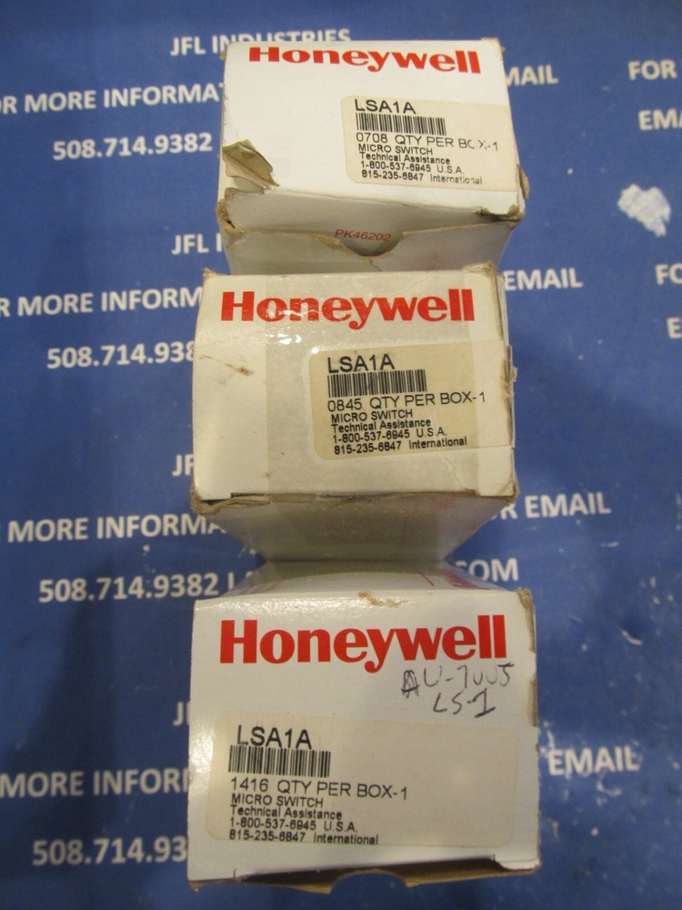 Honeywell Micro Limit Switch, 1/2"npt, LSA1A, New Unused Surplus