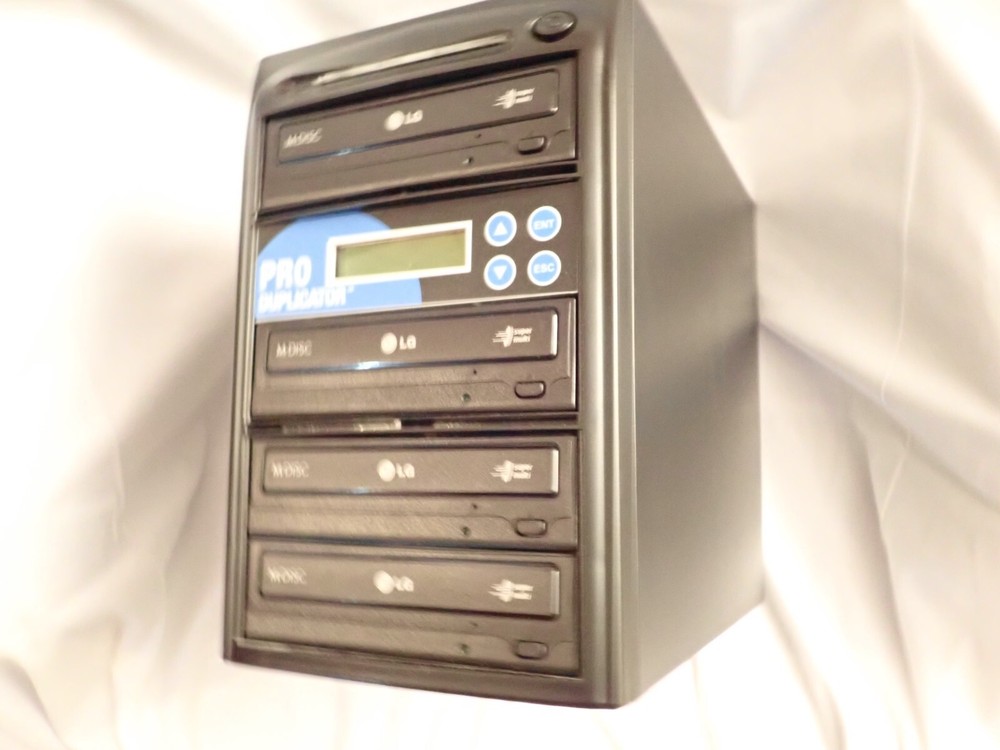 ProDuplicator CD/DVD M-Disk Duplicator Disc Copier, Internal 750MB Hard Drive