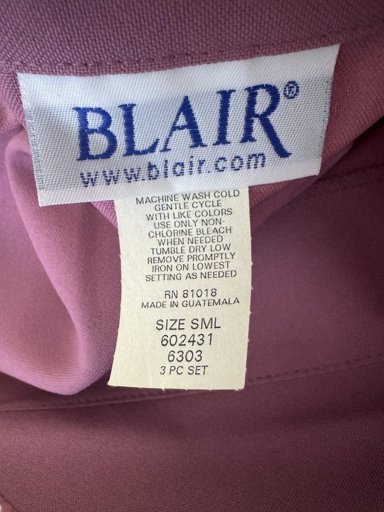 Vintage Blair 3pc Women's Set