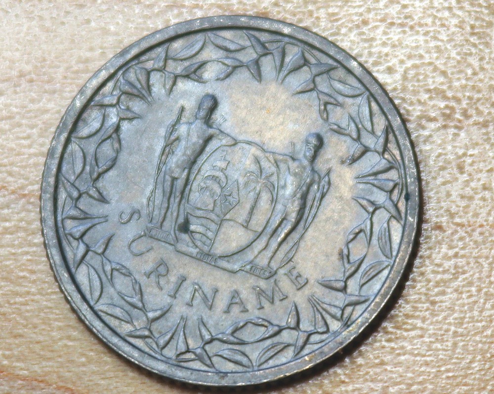 1962 Suriname 25 Cents