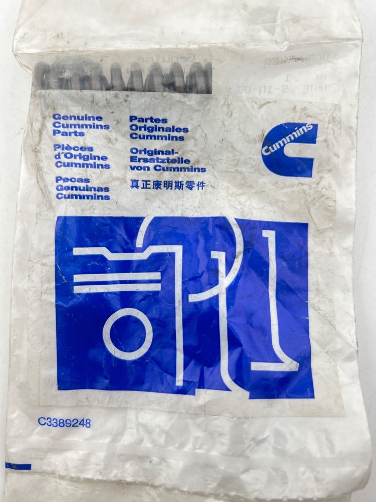 NEW GENUINE CUMMINS 3078295 2" SPRING