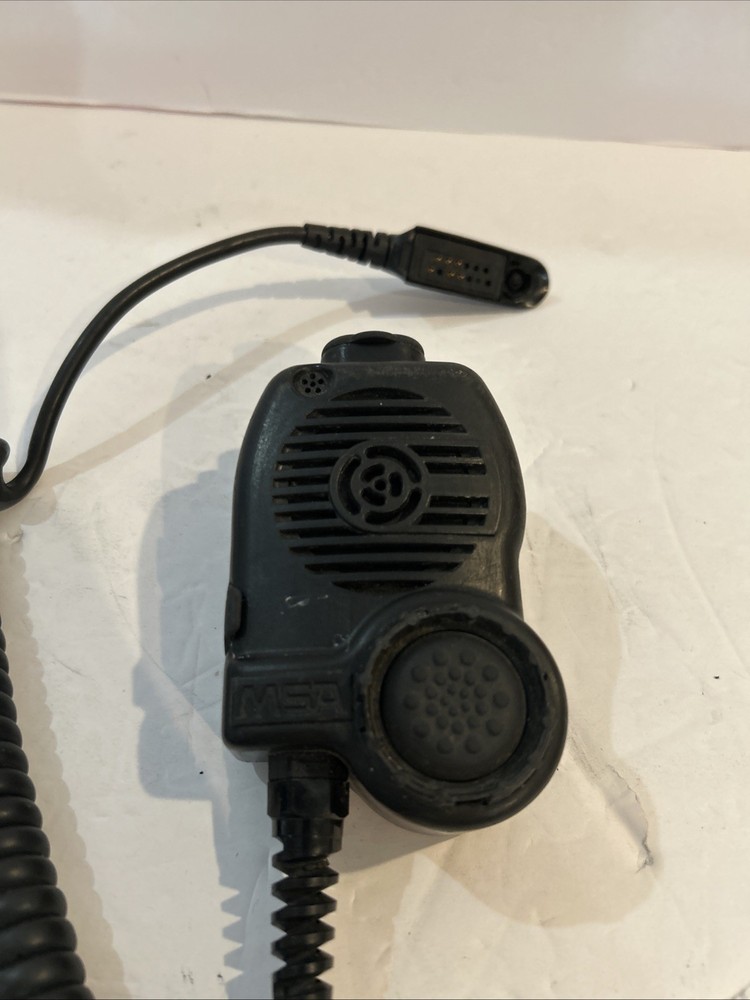 MSA MN 7-1714-1 Shoulder Mic. Works