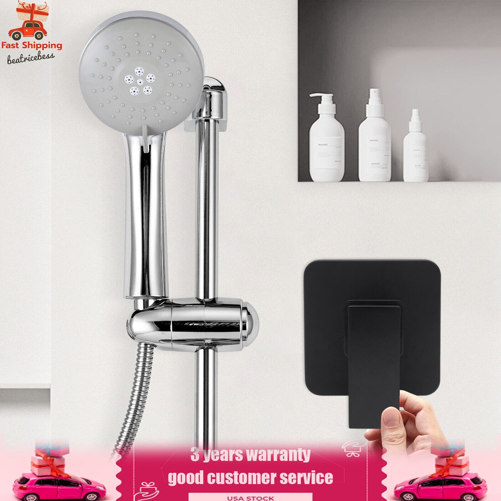 Single-function Shower Mixing Valve Wall Mount Black Shower Handle Valve Kit