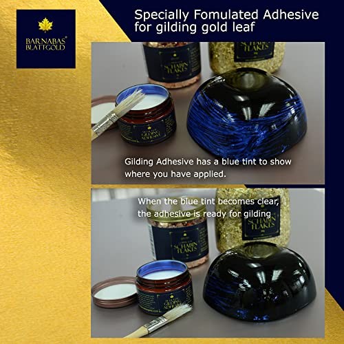 Gilding Adhesive 60ml - by - Water Based Gold Leaf Sheets Gilding Size - 60ml