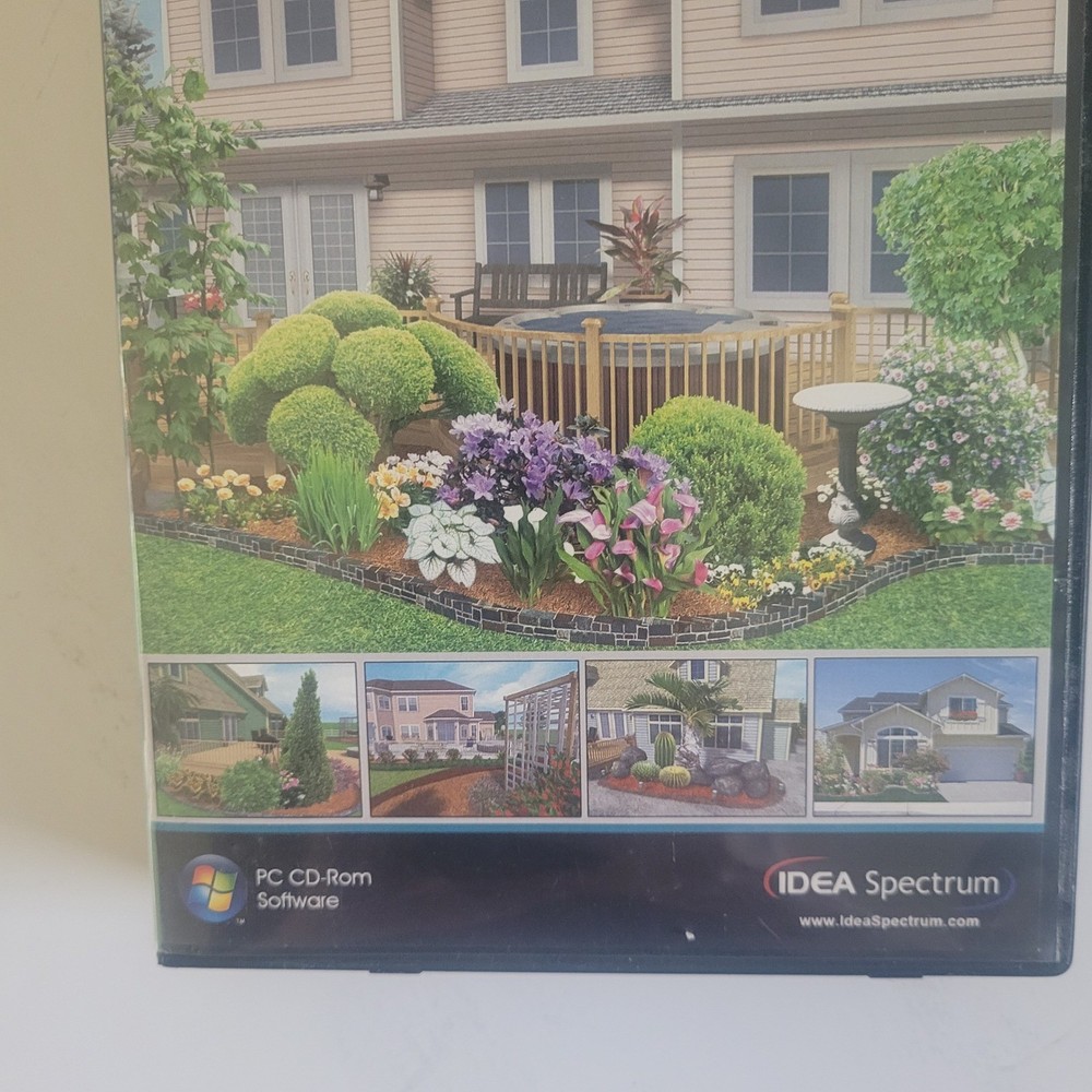IDEA Spectrum Realtime Landscaping Plus 5 PC Software Design 3D