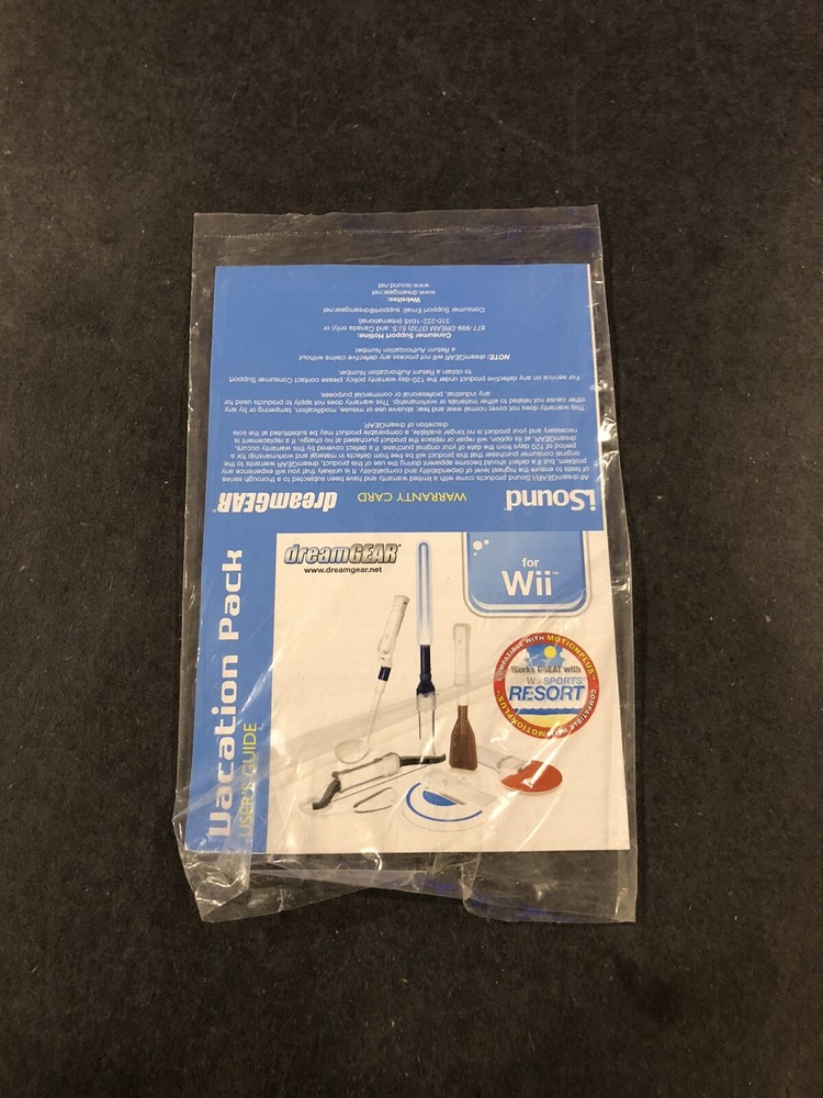 Nintendo Wii Big Deal Pack Inserts Sealed