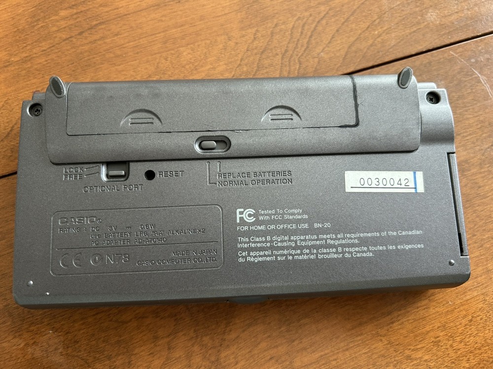 Casio Business Navigator BN-20