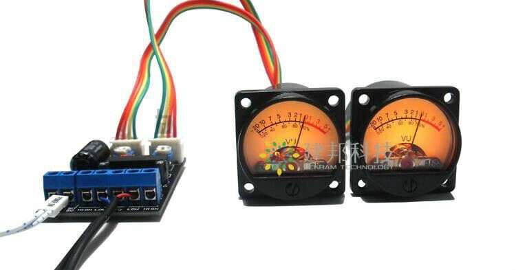 TA7318P Amp preamp VU header Meter db level header PCB driver board