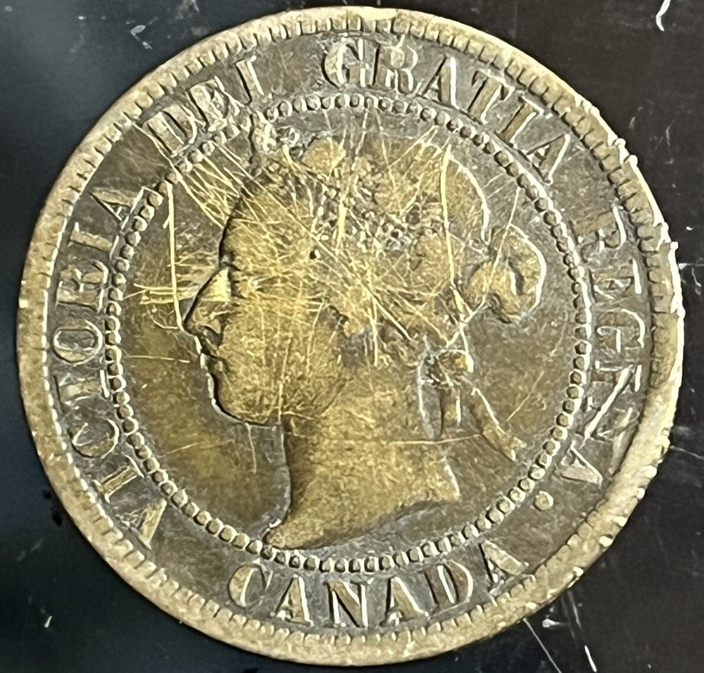 1896 Canada large cent