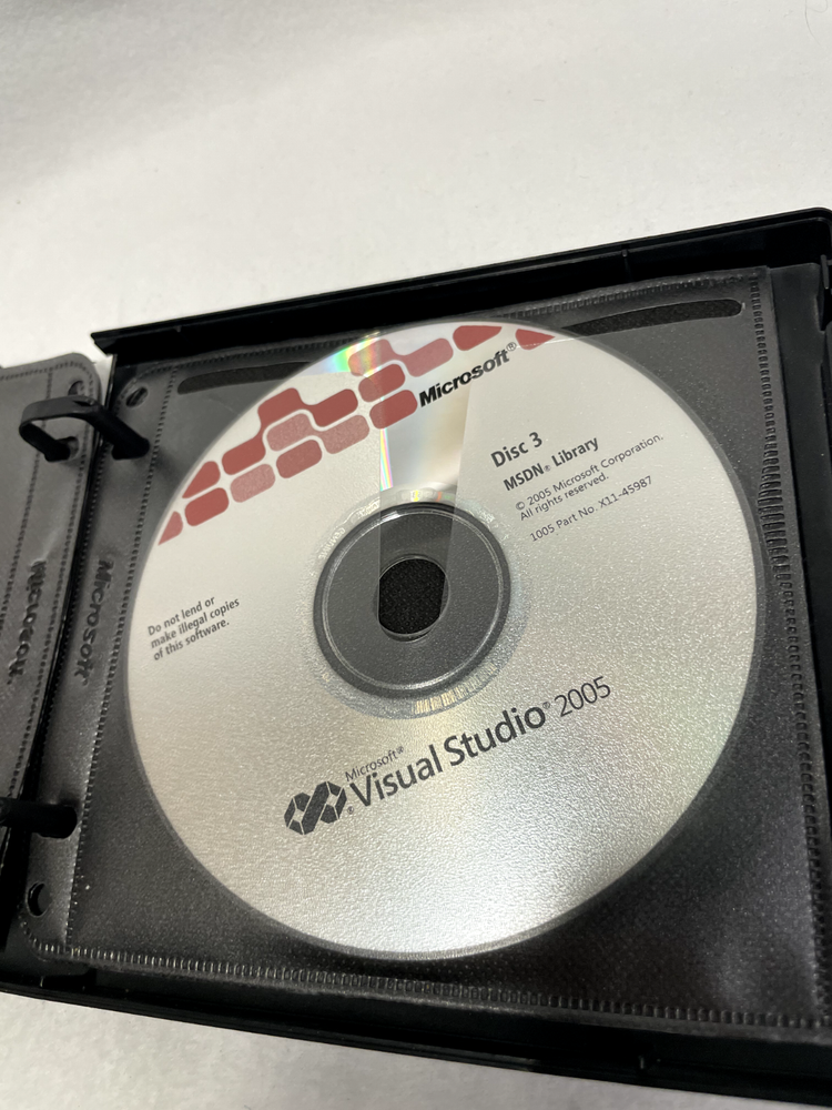 Microsoft Visual Studio 2005 Professional Edition ACADEMIC USE ONLY