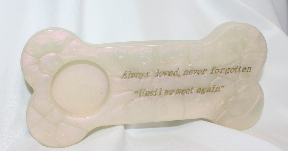 Handmade Epoxy Resin Bone Shape Pet Memorial