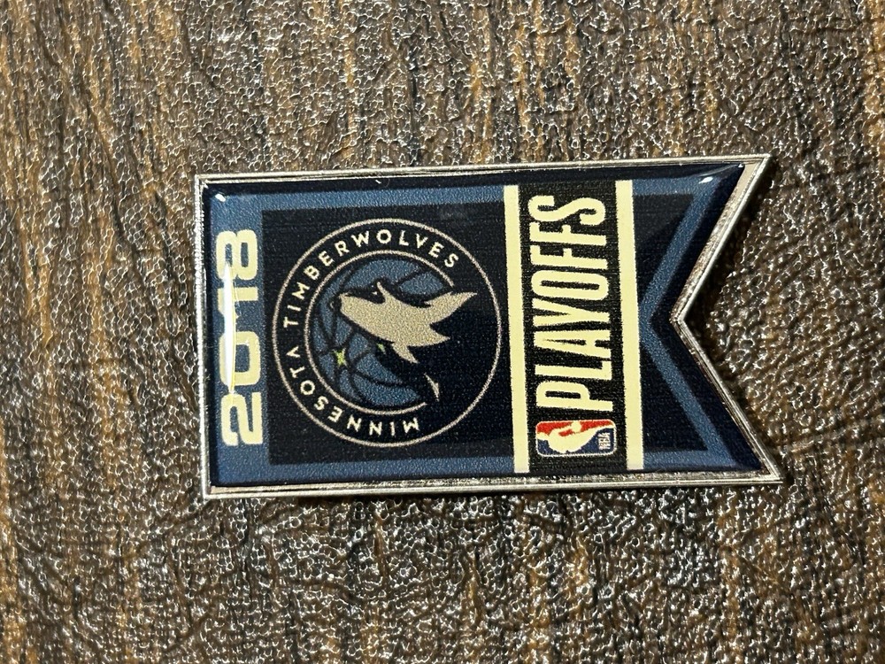 2018 NBA Timberwolves Playoff Pin