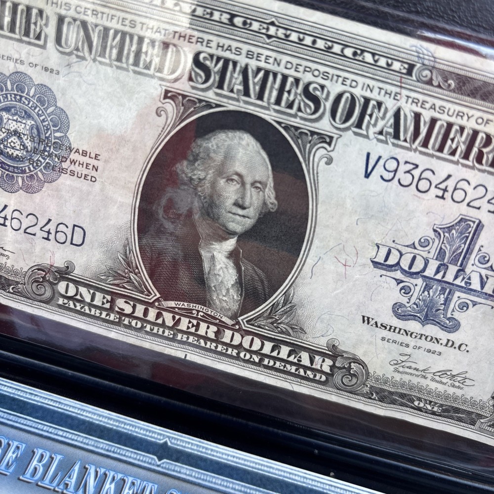 1923 horse blanket silver certificate