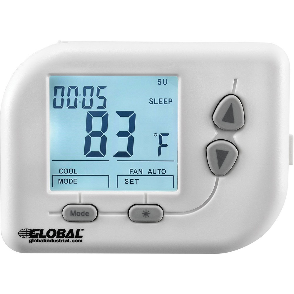 24 VAC Non-Programmable Thermostat Heat Cool Off Auto
