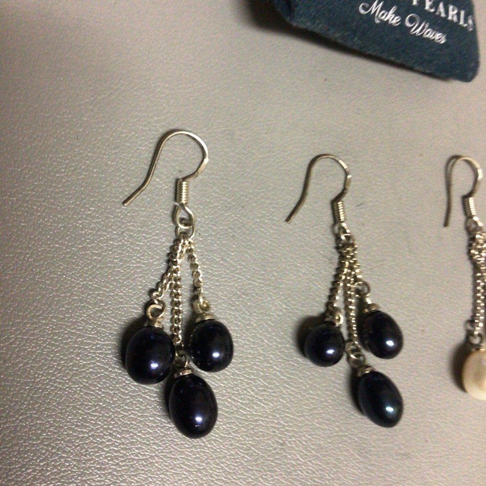 Pacific Pearls Make Waves Earrings 2 Sets