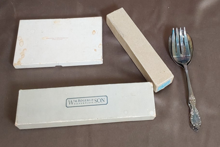 Vintage Silverware Bundle-16 PCS.- Serving Utensils, Ice Tea Spoons, etc.