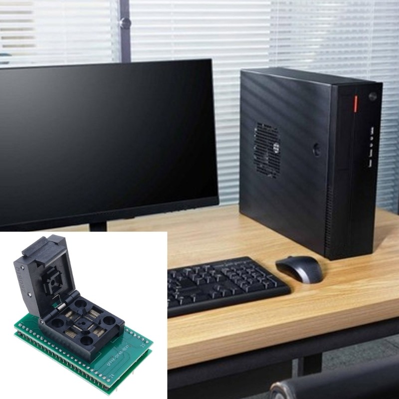 Reliable QFP48 to DIP48 Test Socket for Chip Testing and Debugging