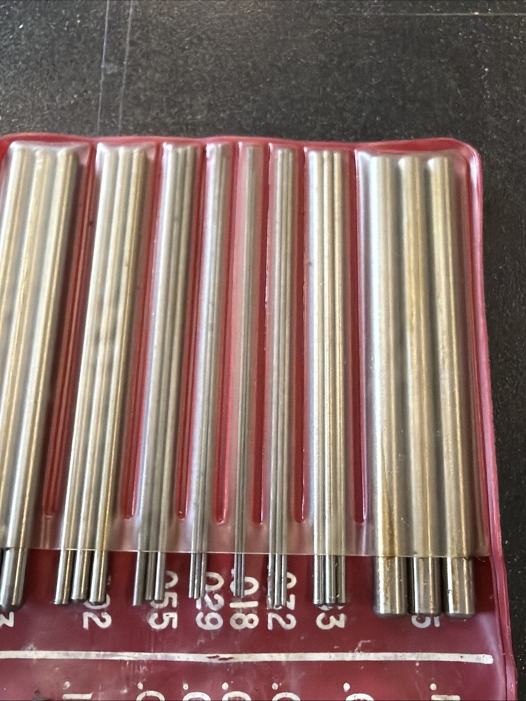 MACHINIST LATHE MILL Pee Dee Thread Measuring Wires Gages