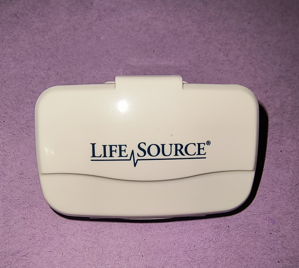 Life Source Pedometer Step Distance & Calorie Counter + Instructions