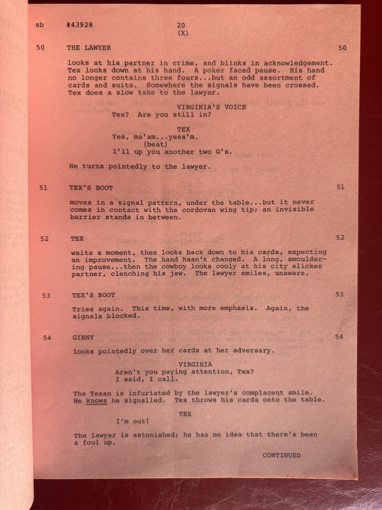 “THE INVISIBLE MAN” Movie Script by James D. Parriott 1975 Universal Studios