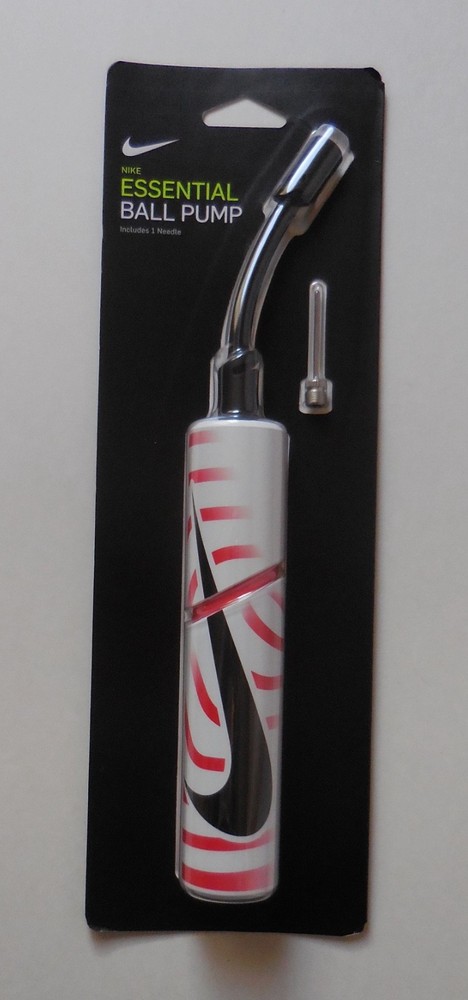 Nike Essential Ball Pump White/Bright Crimson/Black
