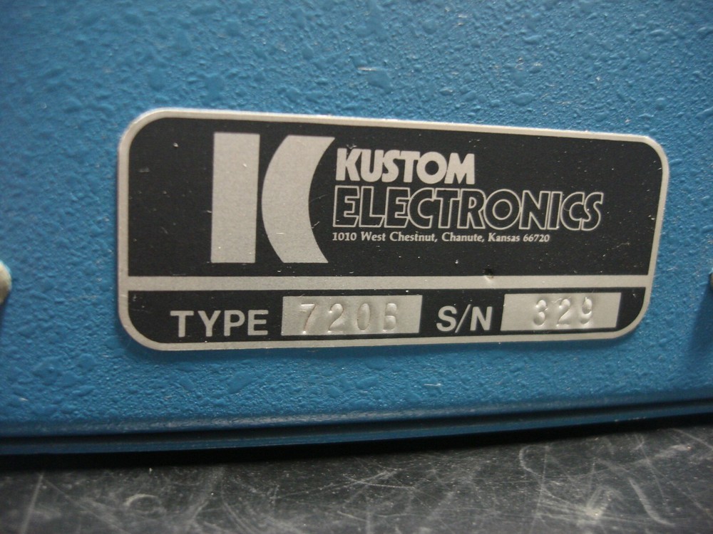 KUSTOM ELECTRONICS 720B TRANSPONDER TEST SET MEC MICHEL