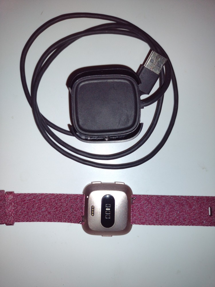 Genuine Fitbit Versa with Charging Dock - as is