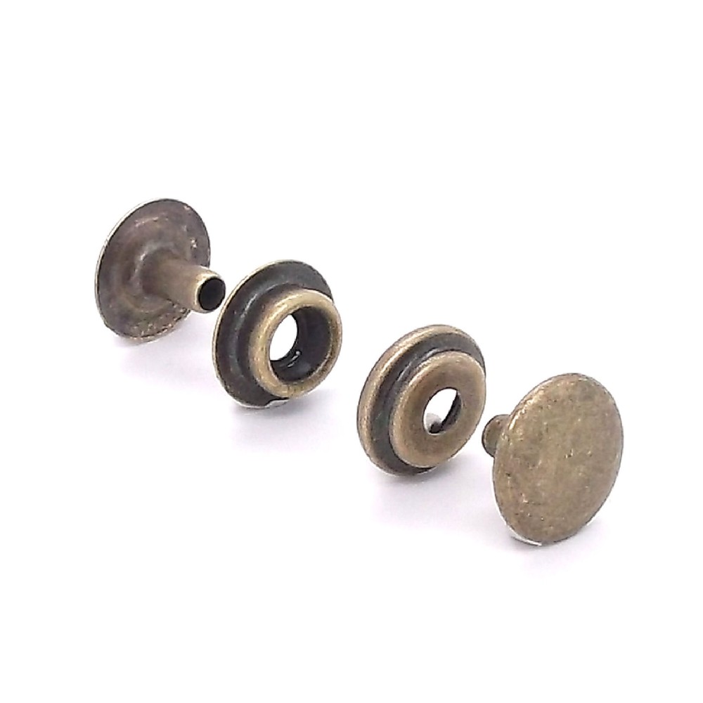 Line 20 Snap Antique Brass 100 Pack 1261-25