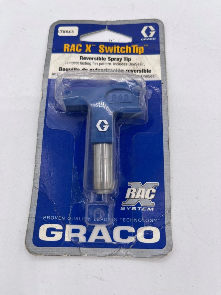 New, Graco RAC X Switch Tip LTX643