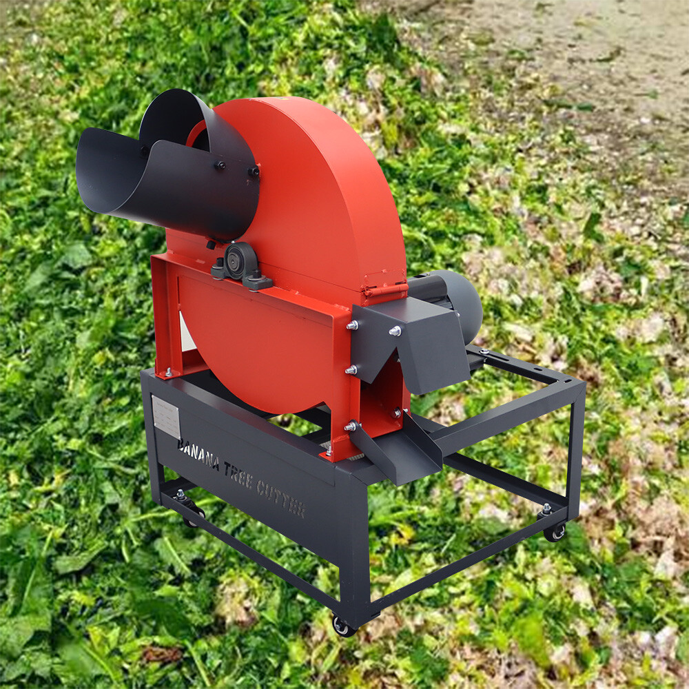 Straw Root Crusher Vegetable Fruit Grinder Shredder for Farm Feed Processing220V