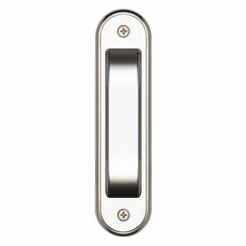 Gainsborough Bright Chrome Radius Flush Pull