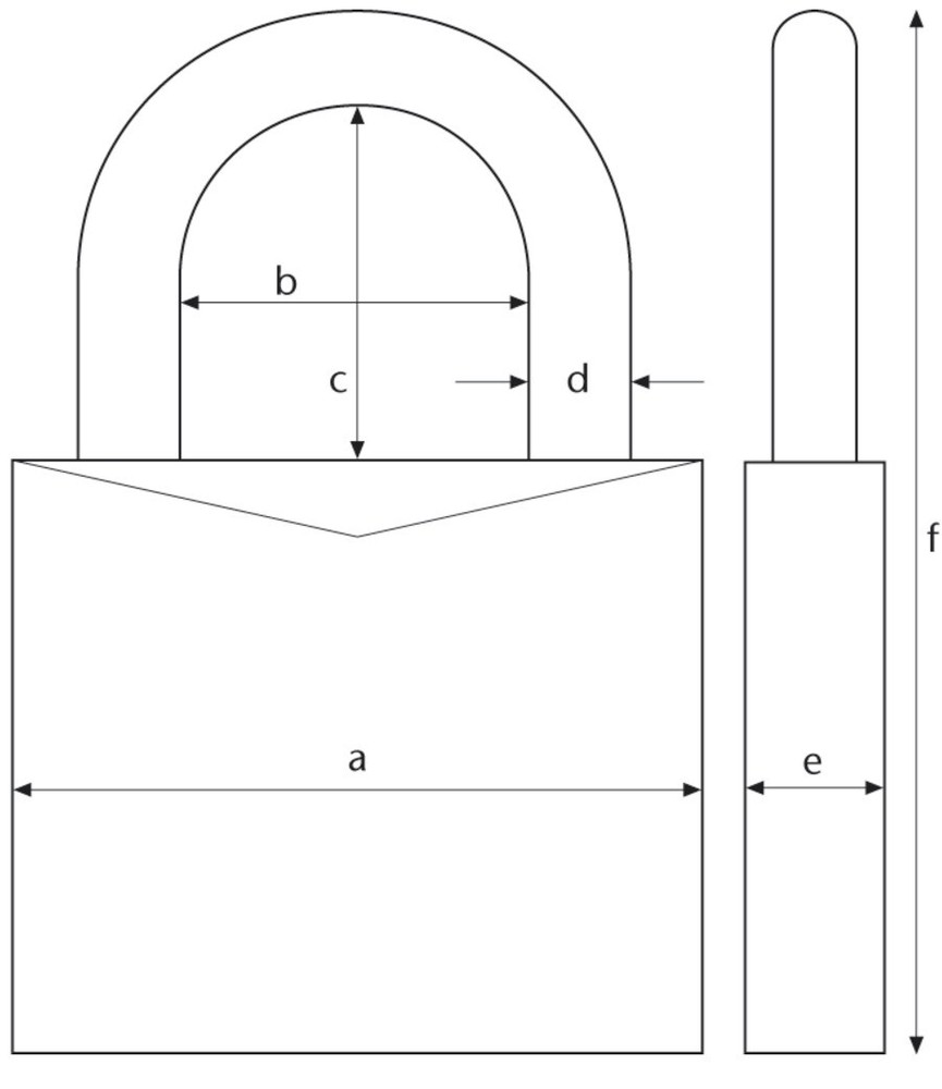 ABUS 41HB/50 B KD (Laminated Padlock)