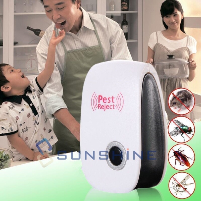 ELECTRONIC ULTRASONIC PEST REPELLER CONTROL RAT COCKROACH ANTS FLIES FLEA