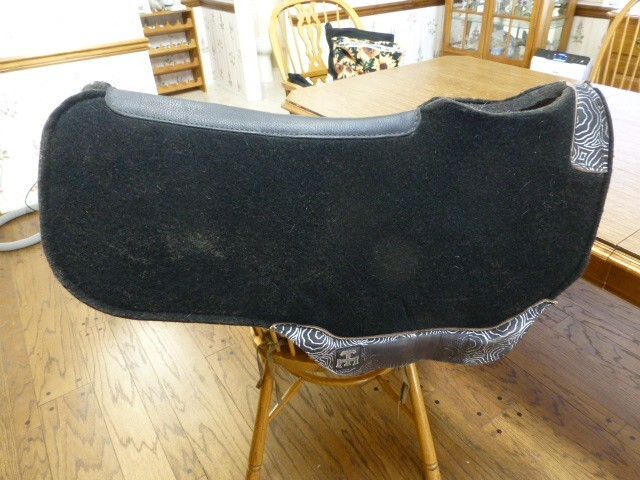 Team Equine "New Tradition" Wool Felt Custom Saddle Pad