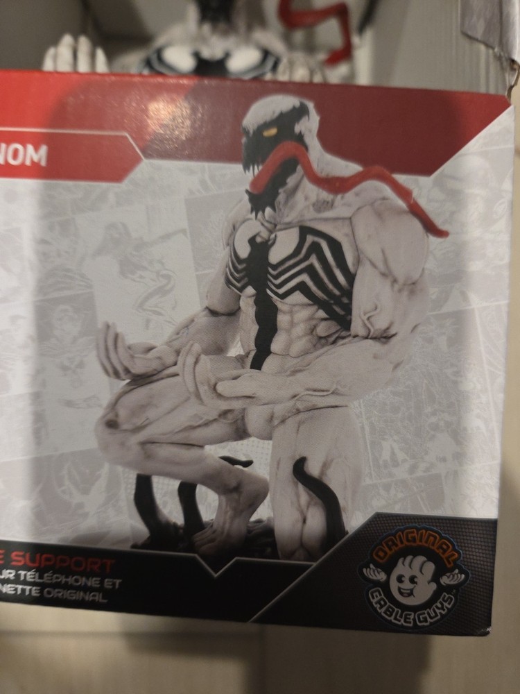 Anti Venom Cable Guy Phone And Controller Holder Multicolor Collectible Stand