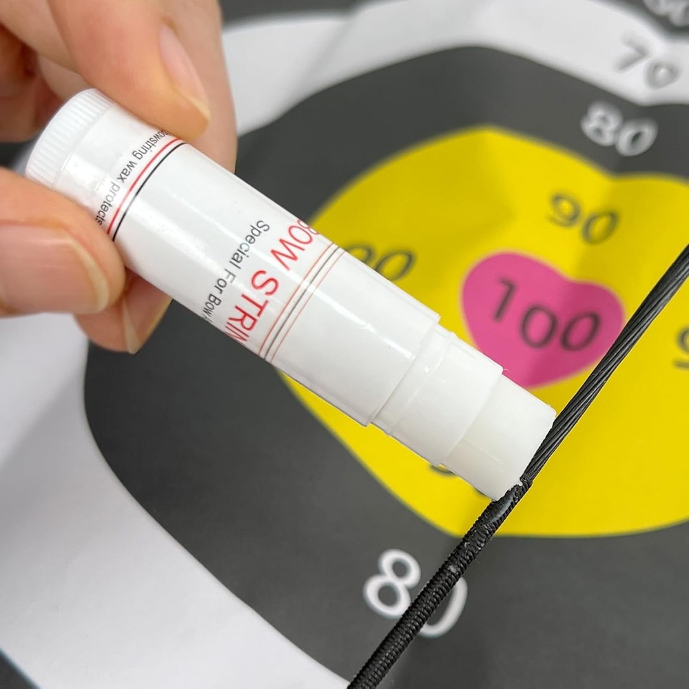 5 Pieces Bow String Wax, Protective Bowstring Waterproof Rail Lube for Crossbow