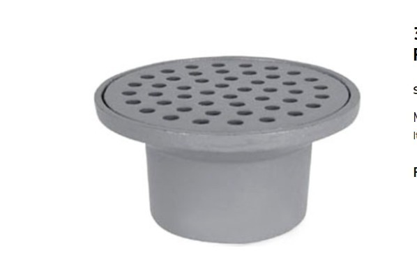3 in floor drain cast iron