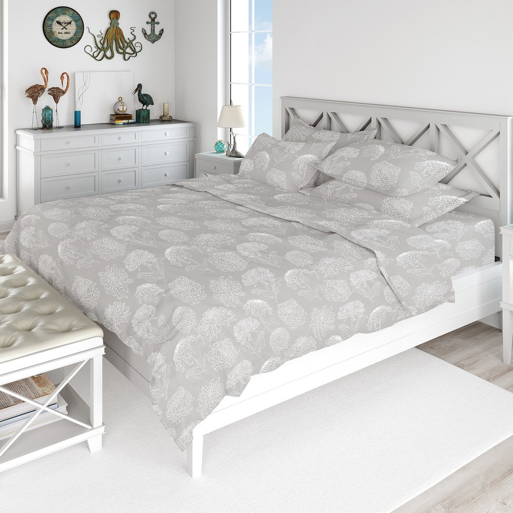 Swiss Collection Sheet Set  Twin Grey