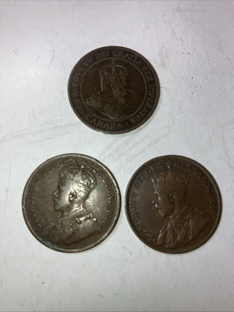 CANADA large cent lot #2
