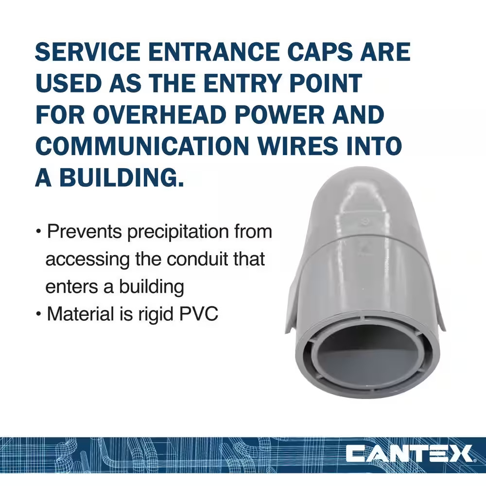 2 In. Service Entrance Cap