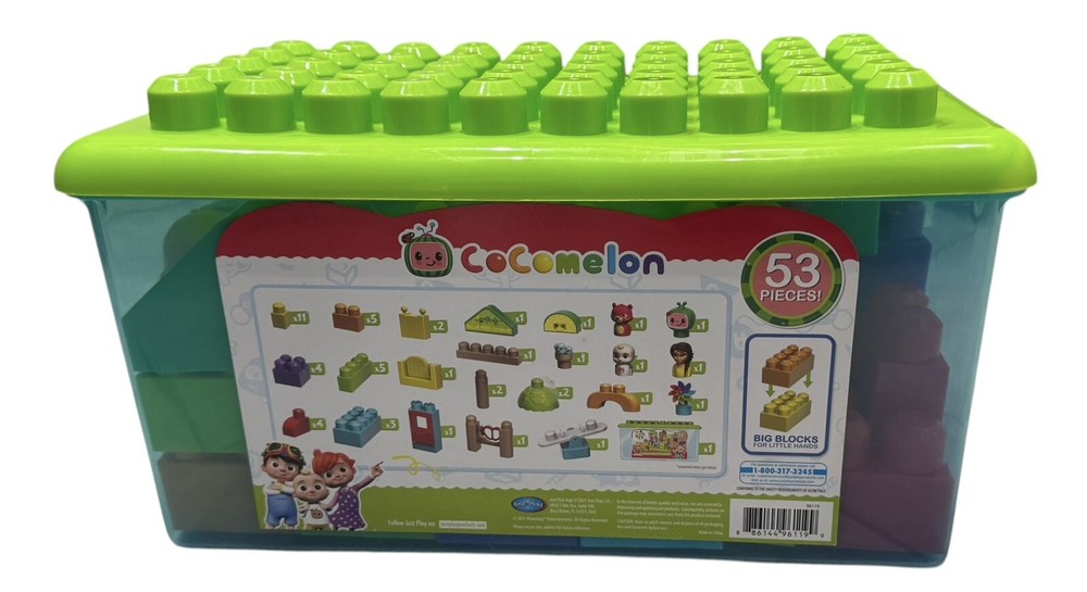 Cocomelon Patch Academy Early Learning 47 Piece Block Set