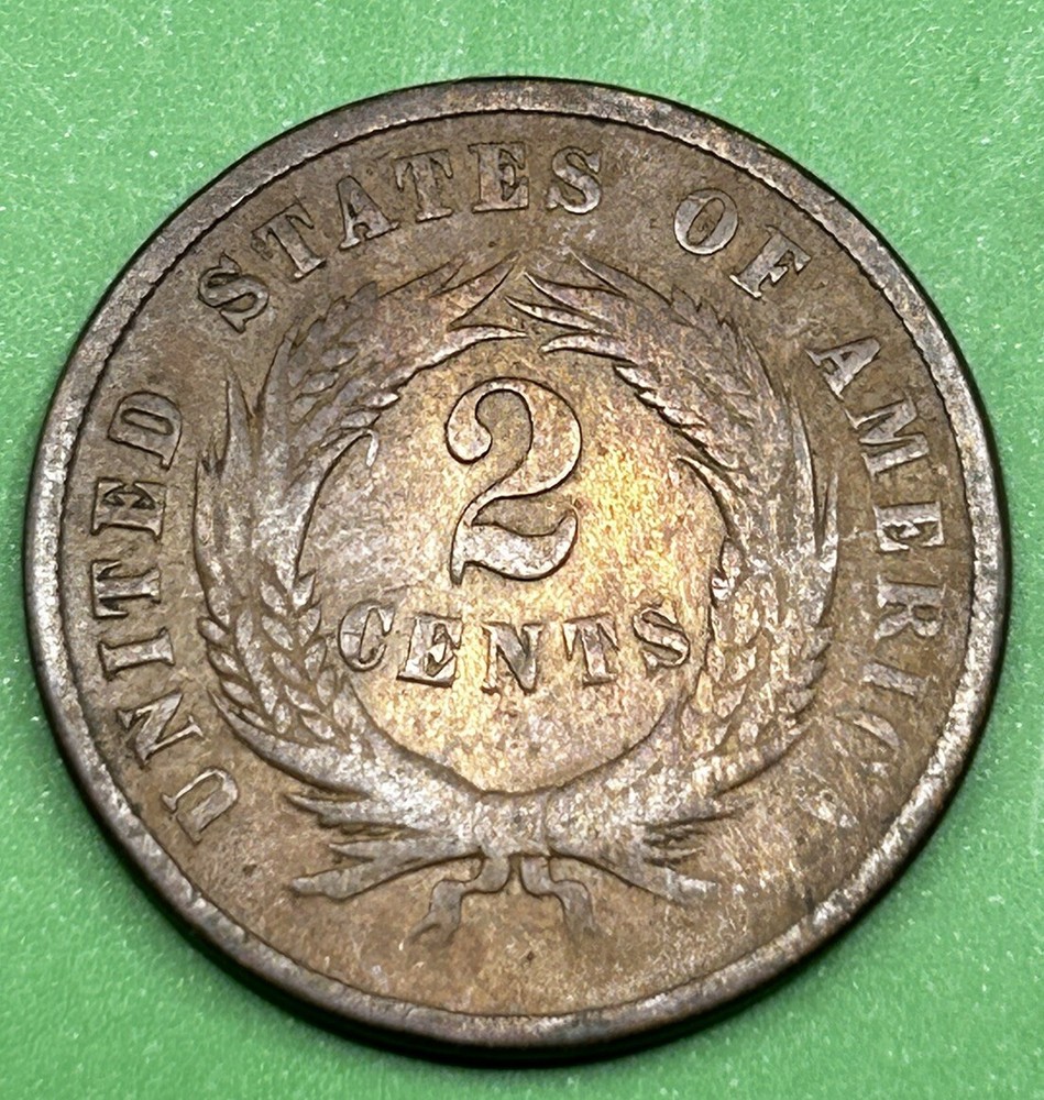 1865 2C Two Cent BN F - 24150