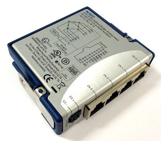 National Instruments NI 9237 cDAQ Strain / Bridge Input Module, RJ50