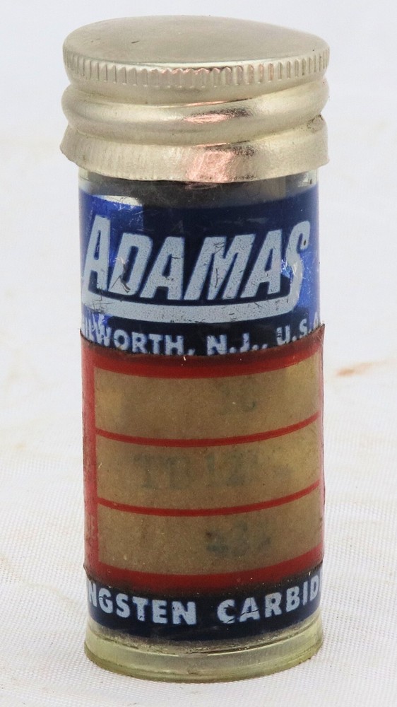 NOS 10 ADAMAS 434 TUNGSTEN CARBIDE 3 SIDED TOOL BITS