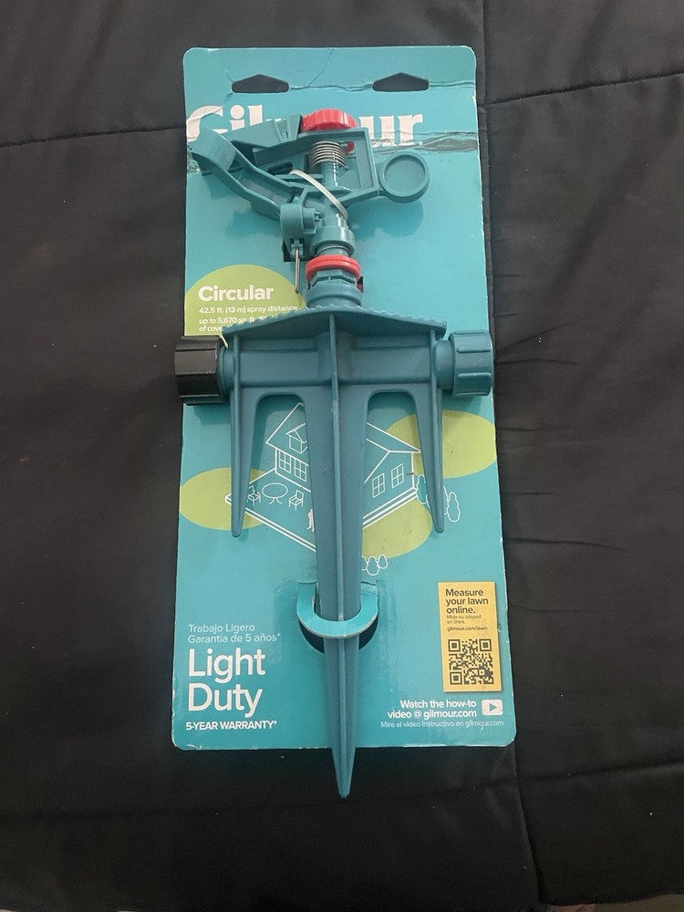 Adjustable Impact Sprinkler On A Spike